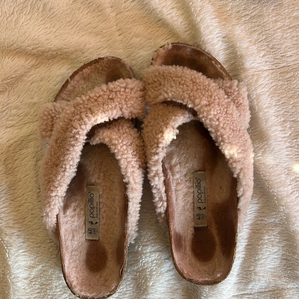 Papillio Shearling Daytona Platforms